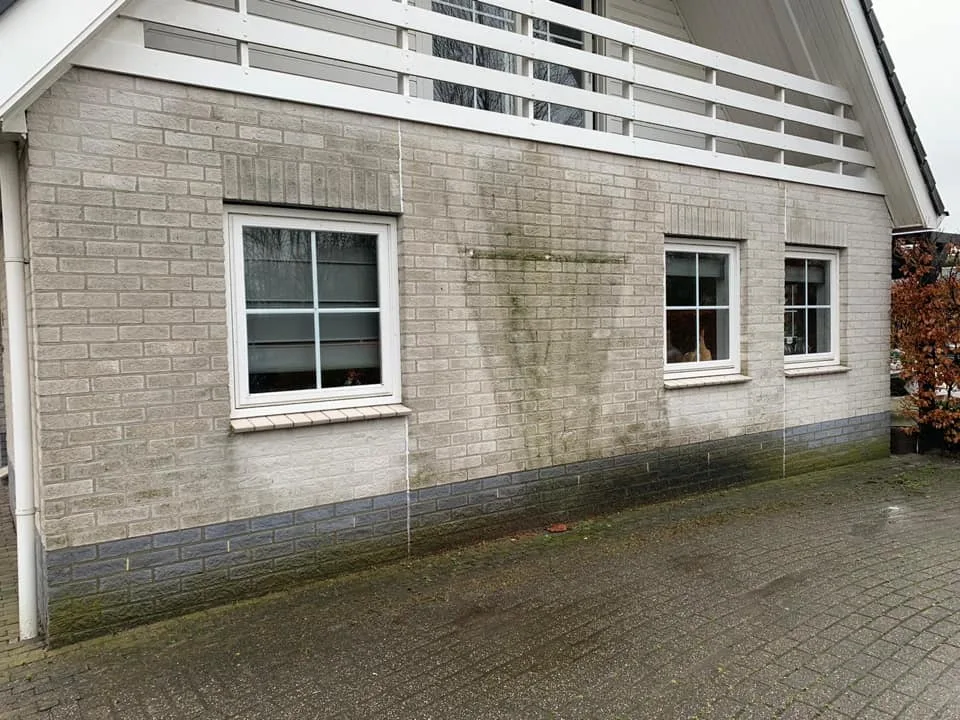 Voor gevelreinigen