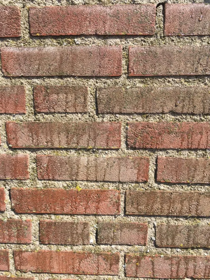 Voor gevel renovatie